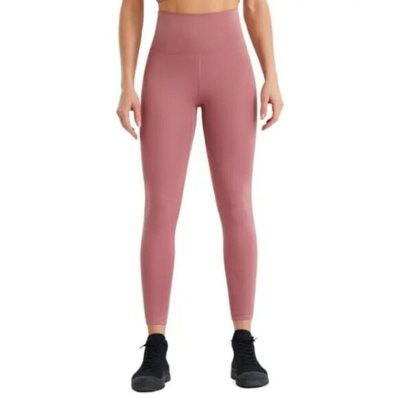 Yogalicious Pants - Yogalicious Ankle Leggings Women's High Waist Leggings for Yoga Size M Mauve NWT